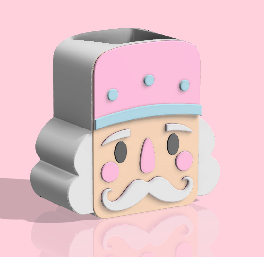 Nutcracker Soap Holder: 3D Print STL & 3MF File (Digital Download)