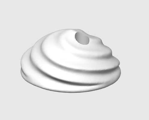 Whipped Topping Lid Topper V2 – Cup Topper 3D Print File (STL & 3MF Digital Download)