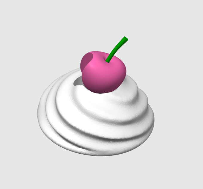Whipped Cherry Lid Topper 3D Print File: Drink Topper STL & 3MF (Digital Download)