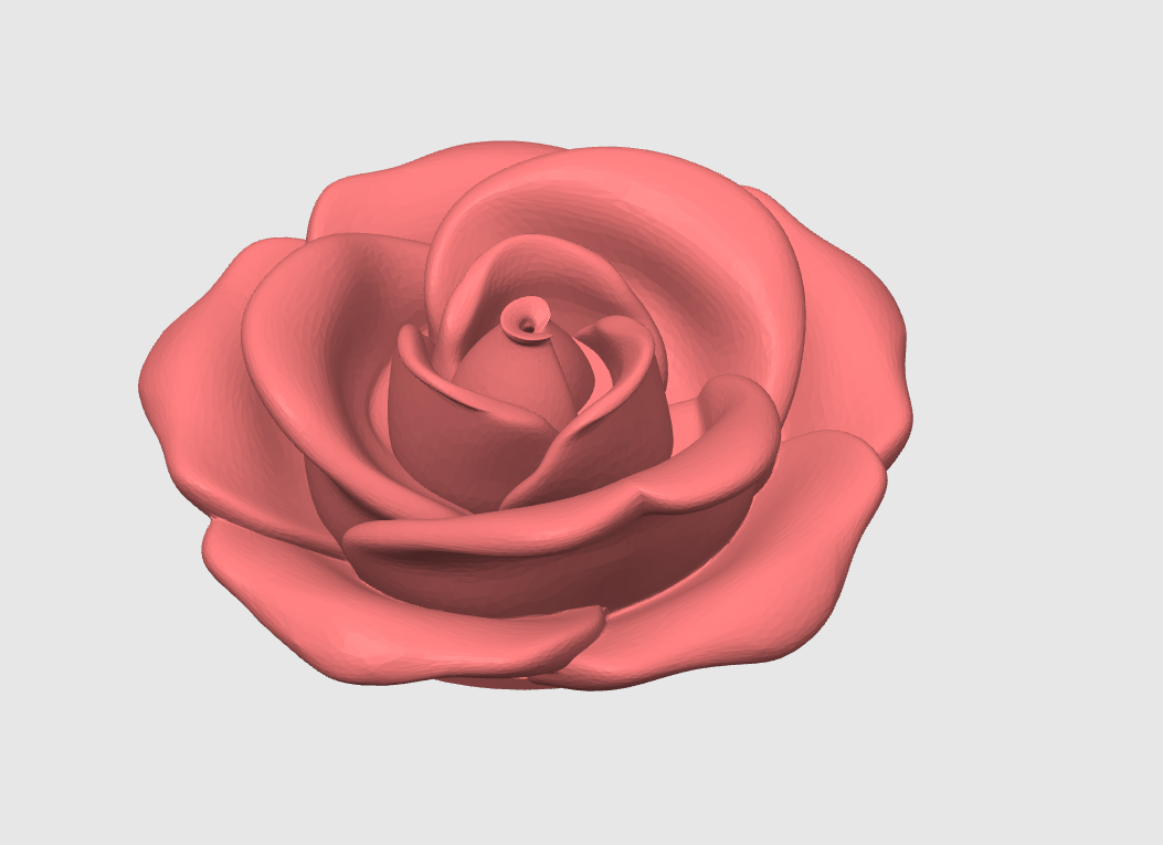 Rose 16oz Glass Can Lid Topper: 3D Print STL & 3MF File (Digital Download)