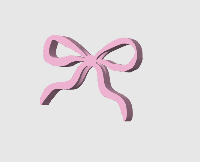 Bow Straw Topper 3D Print File (STL & 3MF Digital Download) 8mm + 10mm Sizes