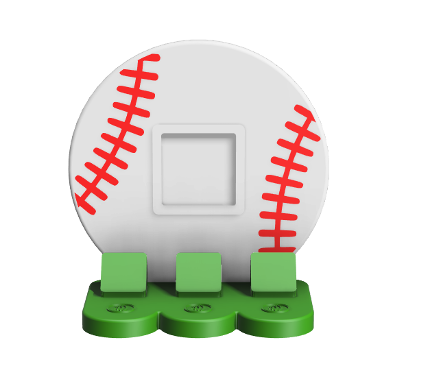 Digital Download - NFC Display Backing - Baseball Backing - Square
