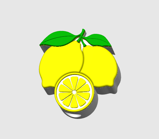 Lemons Straw Topper 3D Print File (STL & 3MF Digital Download) 8mm + 10mm Sizes