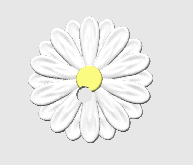 Daisy Version 2 Lid Topper: 3D Print STL & 3MF File Cup Toppers (Digital Download)