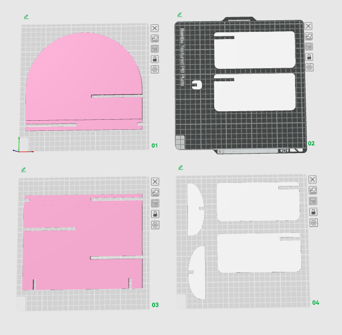 Arch Display - Modular Vendor Shelf Display 3D Print File (STL & 3MF Digital Download)