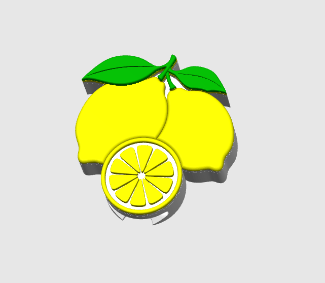 Lemons Can Opener Keychain 3D Print File (STL + 3MF Digital Download)