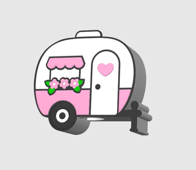 Camper Soap Holder: 3D Print STL & 3MF File (Digital Download)