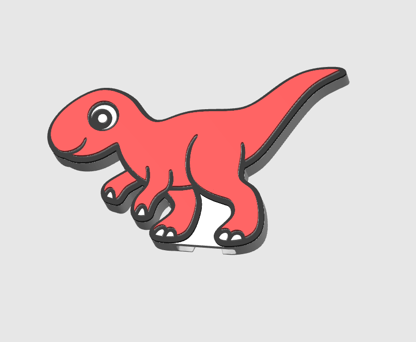 Raptor Can Opener Keychain 3D Print File (STL + 3MF Digital Download)
