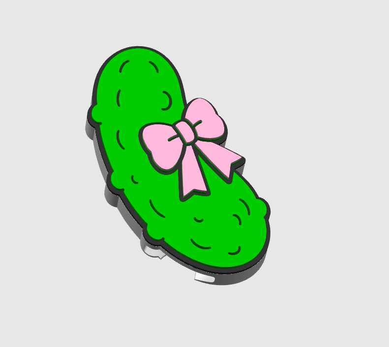 Pickle Can Opener Keychain 3D Print File Bundle – 4 Designs (STL & 3MF)