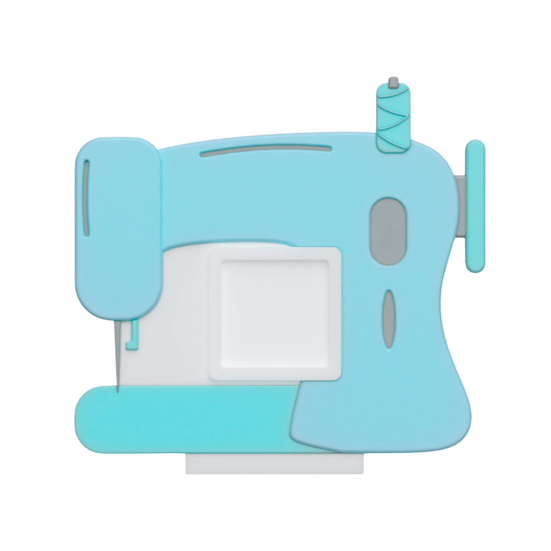 Digital Download - NFC Display Backing - Sewing Machine Backing - Square