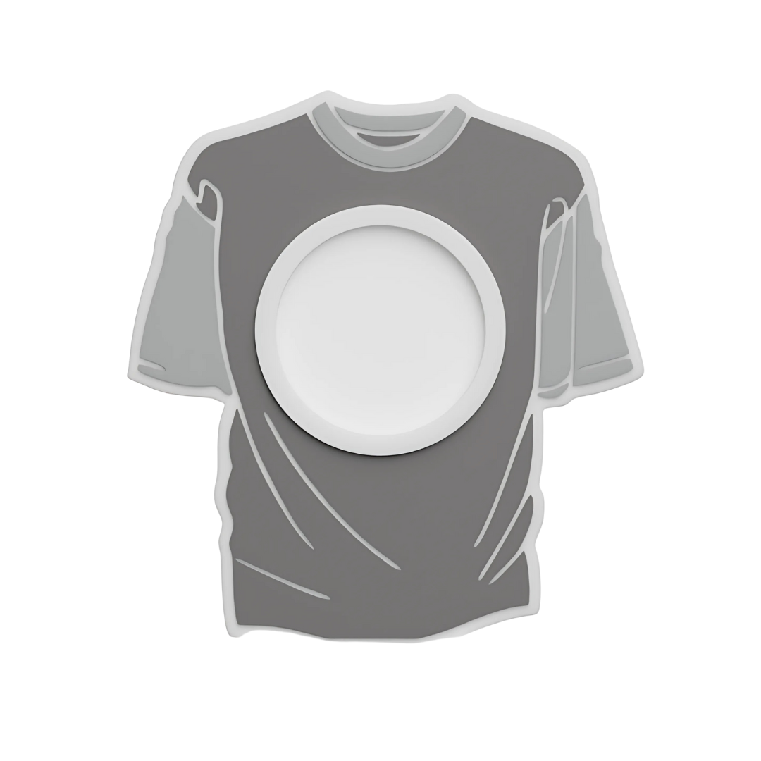 Digital Download - NFC Display Backing - Shirt Backing - Circle