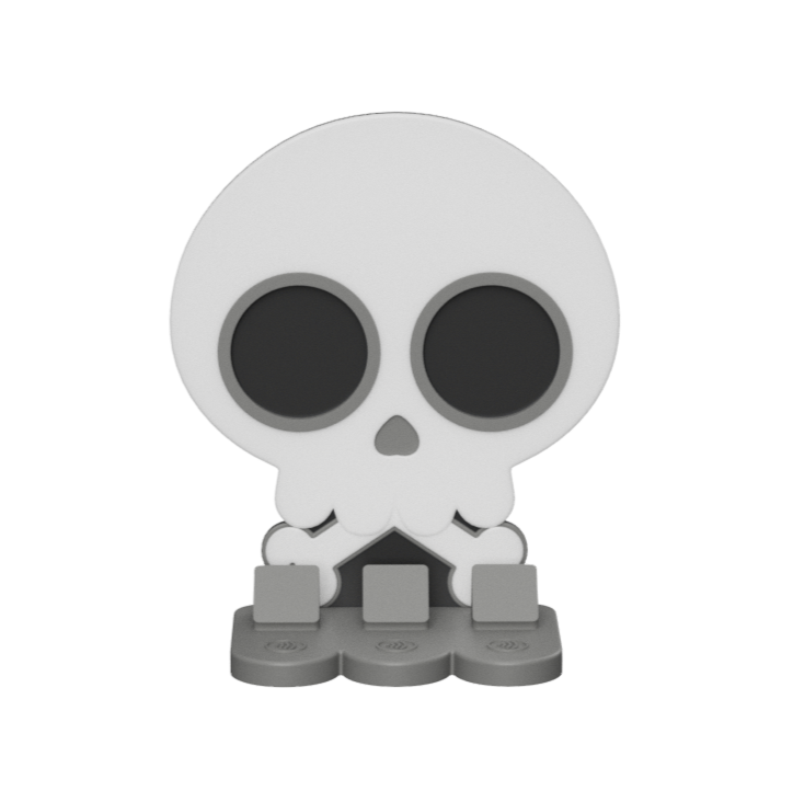 Digital Download - NFC Display Backing - Skull Backing
