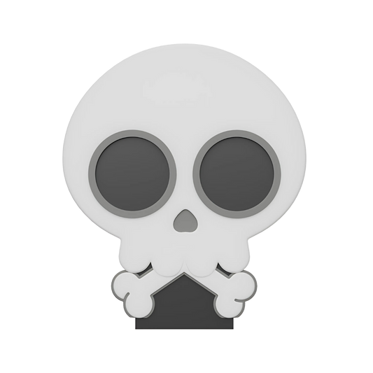 Digital Download - NFC Display Backing - Skull Backing