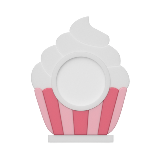 Digital Download - NFC Display Backing - Small Cupcake Backing - Circle