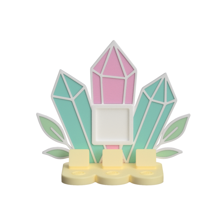 Digital Download - NFC Display Backing - Crystal Backing - Square
