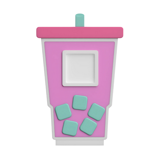 Digital Download - NFC Display Backing - Loaded Tea Backing - Square