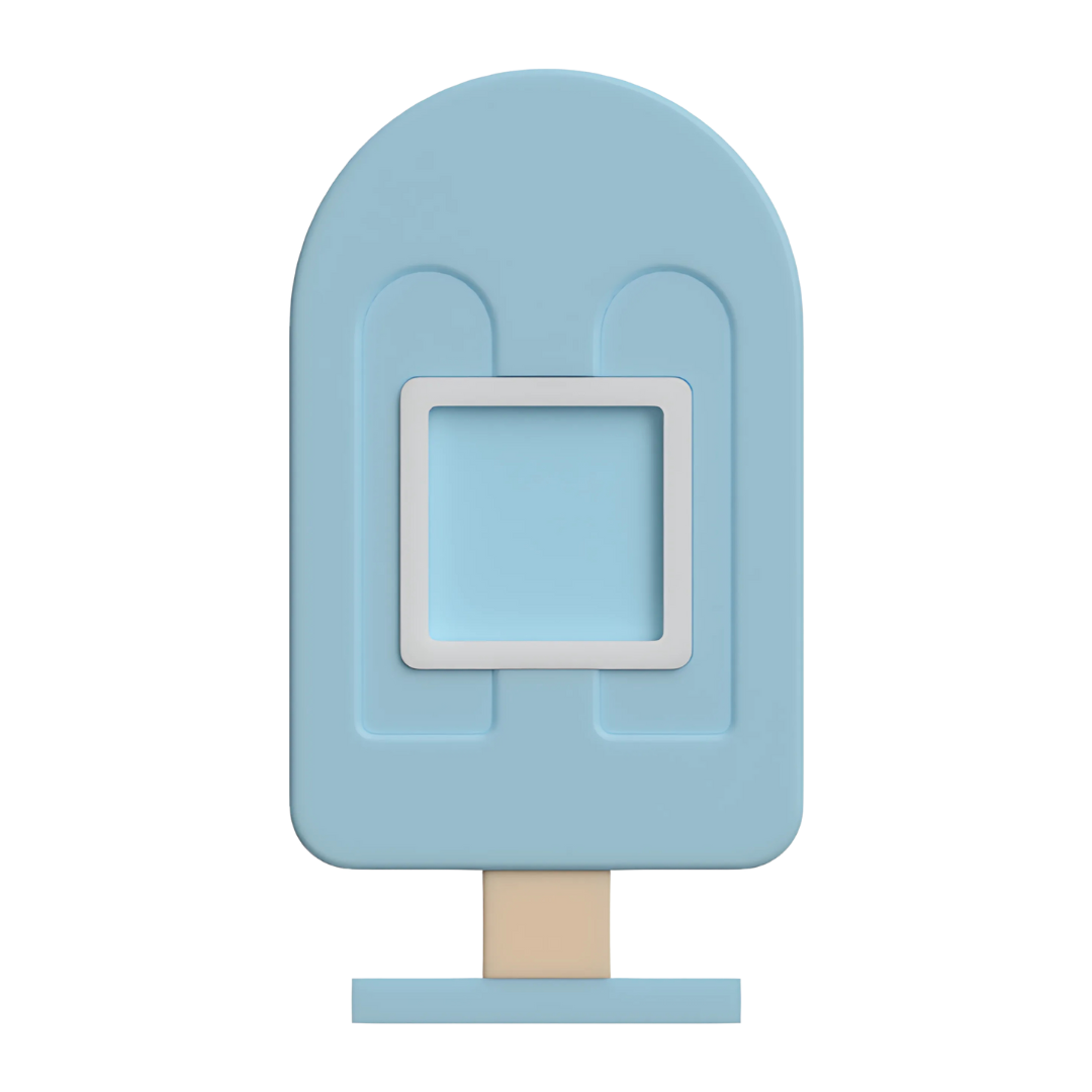 Digital Download - NFC Display Backing - Popsicle Backing - Square