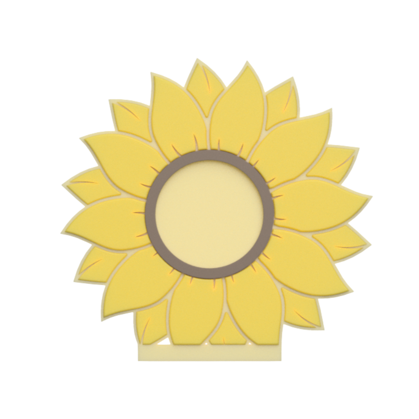 Digital Download - NFC Display Backing - Sunflower Backing
