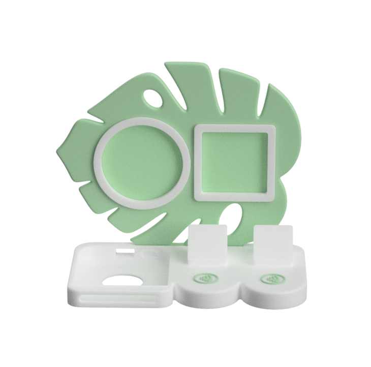 Digital Download - NFC Display Backing - Monstera Leaf Backing