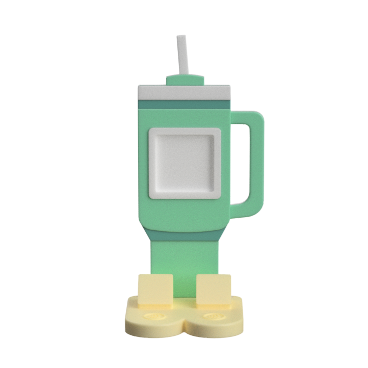 Digital Download - NFC Display Backing - Tumbler Backing - Square