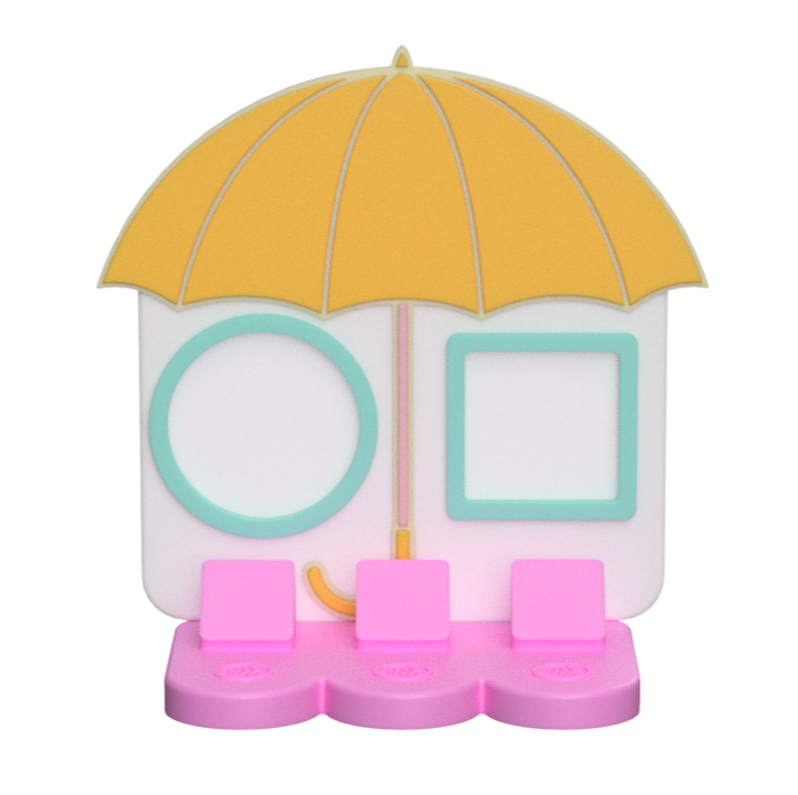 Digital Download - NFC Display Backing - Umbrella Backing