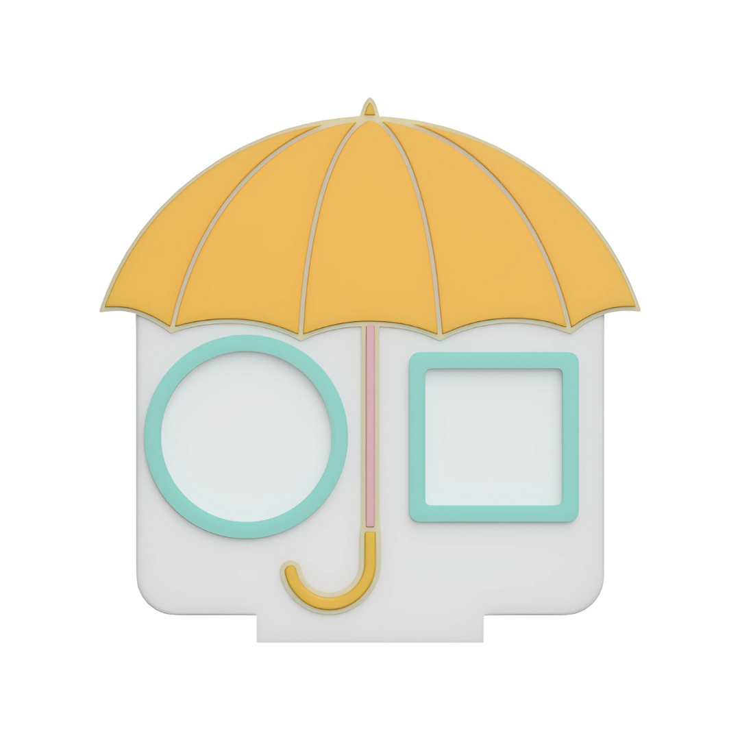 Digital Download - NFC Display Backing - Umbrella Backing