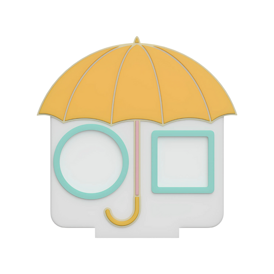 Digital Download - NFC Display Backing - Umbrella Backing