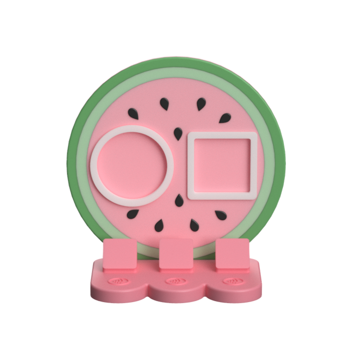 Digital Download - NFC Display Backing - Watermelon Backing