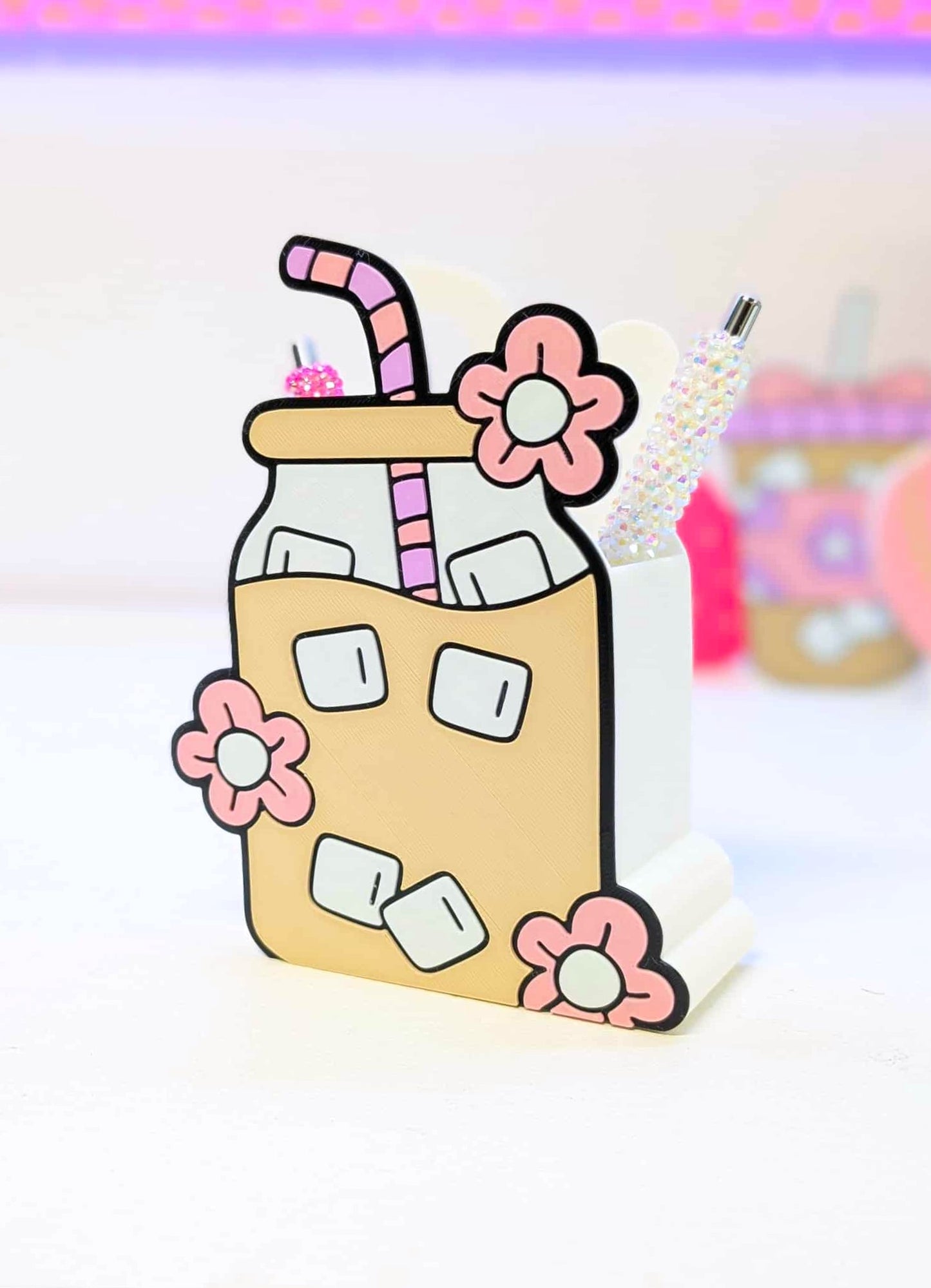 Digital Download - Glass Can Pen Holder STL & 3MF File