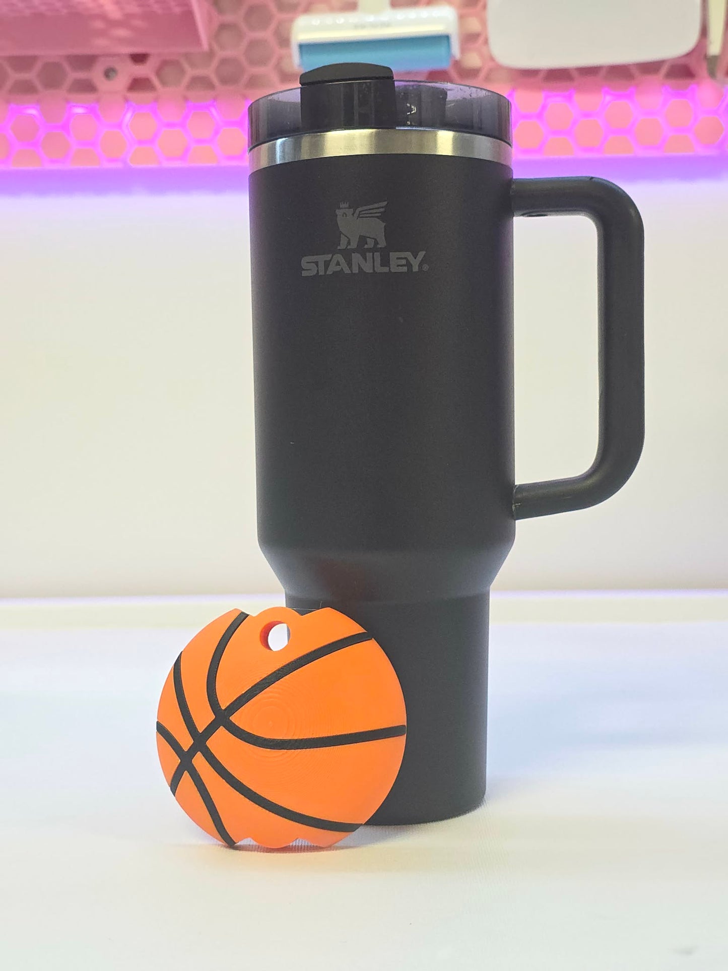 40OZ Basketball Tumbler Topper: 3D Print STL & 3MF File Lid Toppers (Digital Download)