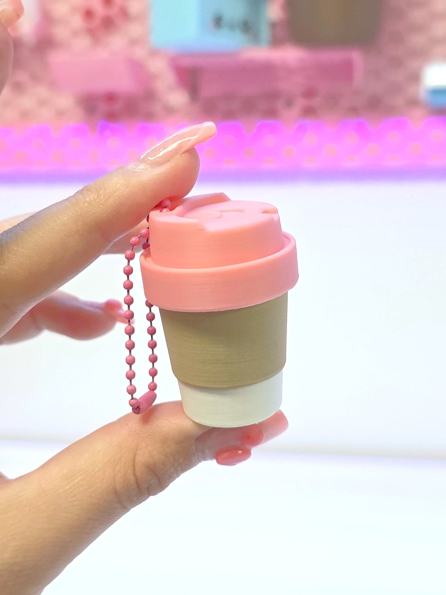 Coffee Cup Fidget Clicker 3D Print File (STL, 3MF Digital Download)