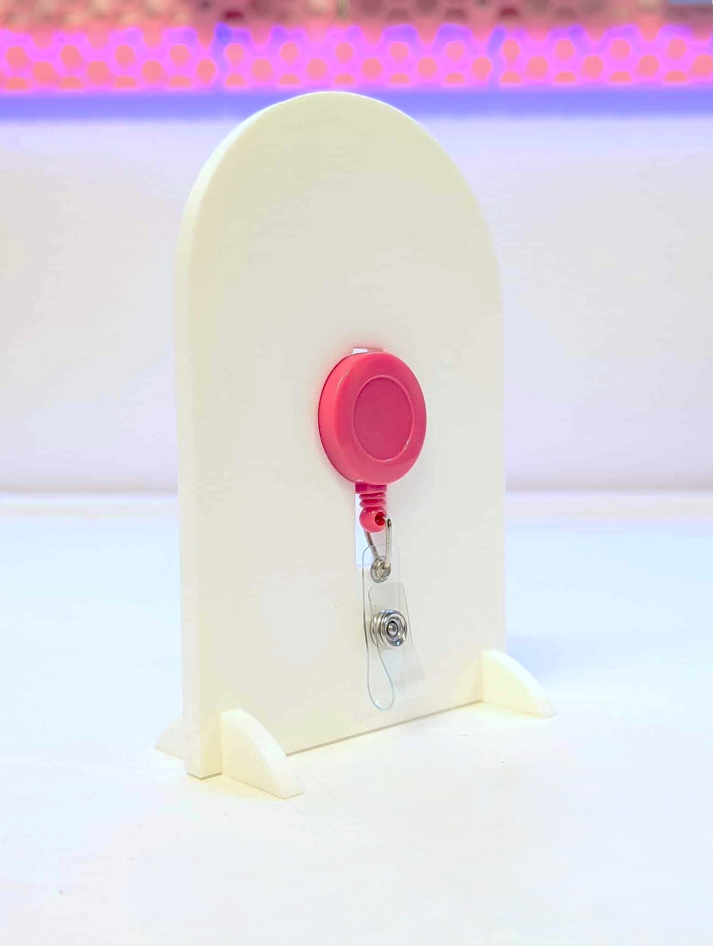 Badge Reel Display Arch 3D Print File (STL & 3MF Digital Download)