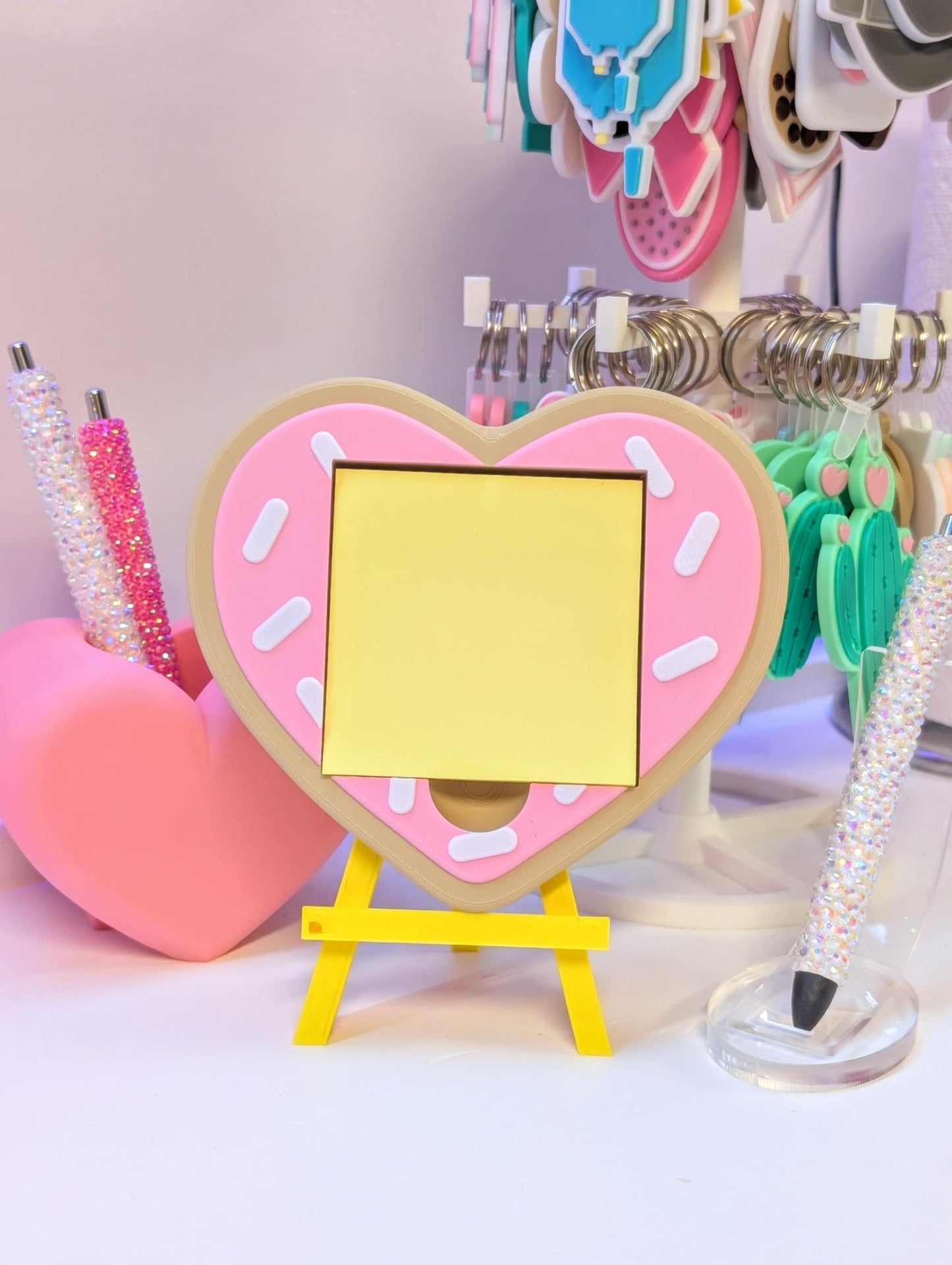 Sugar Cookie Sticky Note Holder - STL & 3MF - Digital Download