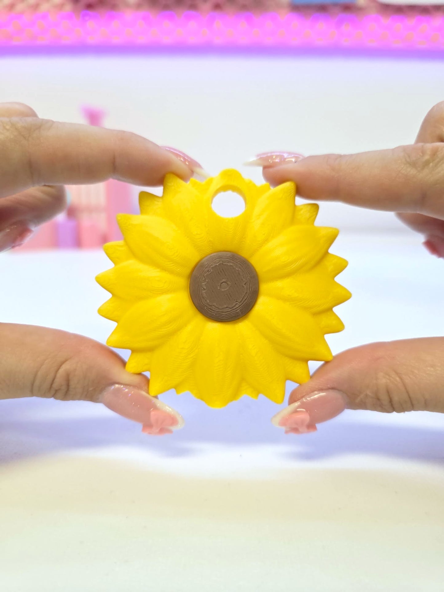 40oz Sunflower Tumbler Topper: 3D Print STL & 3MF File Lid Toppers (Digital Download)