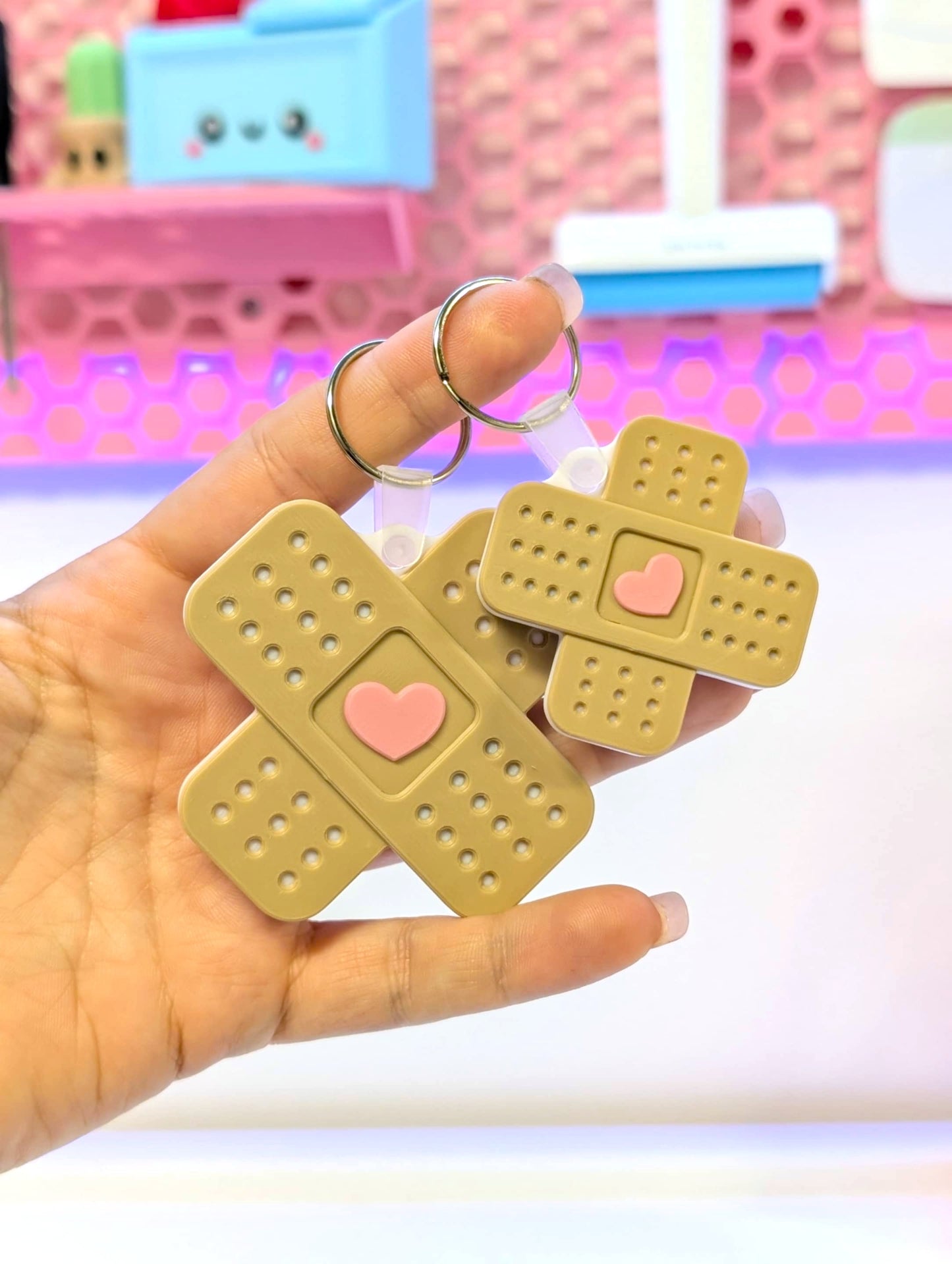 Digital Download - Heart Bandage NFC Keychain