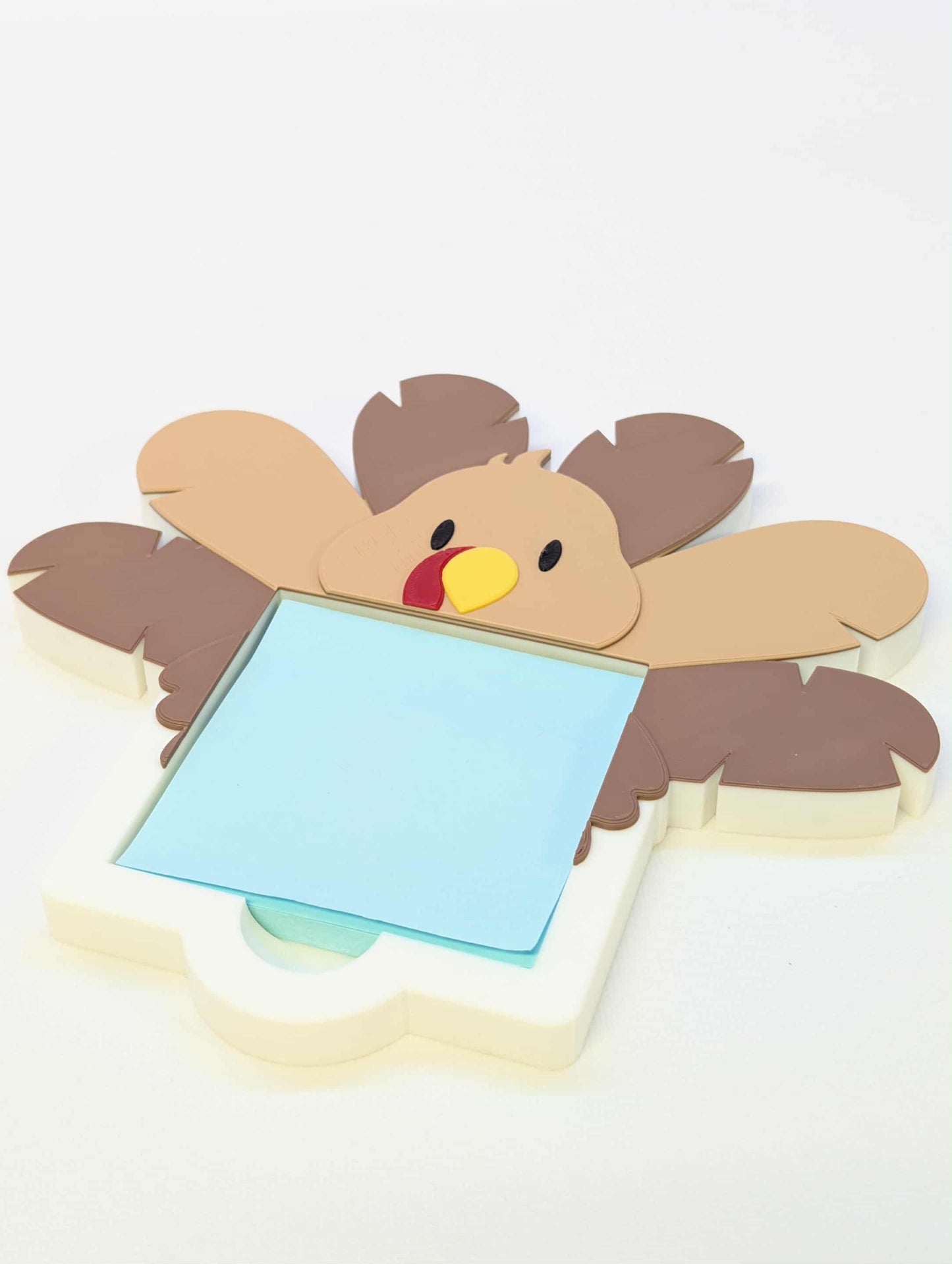 Turkey Sticky Note Holder: 3D Print File (STL/3MF Digital Download)