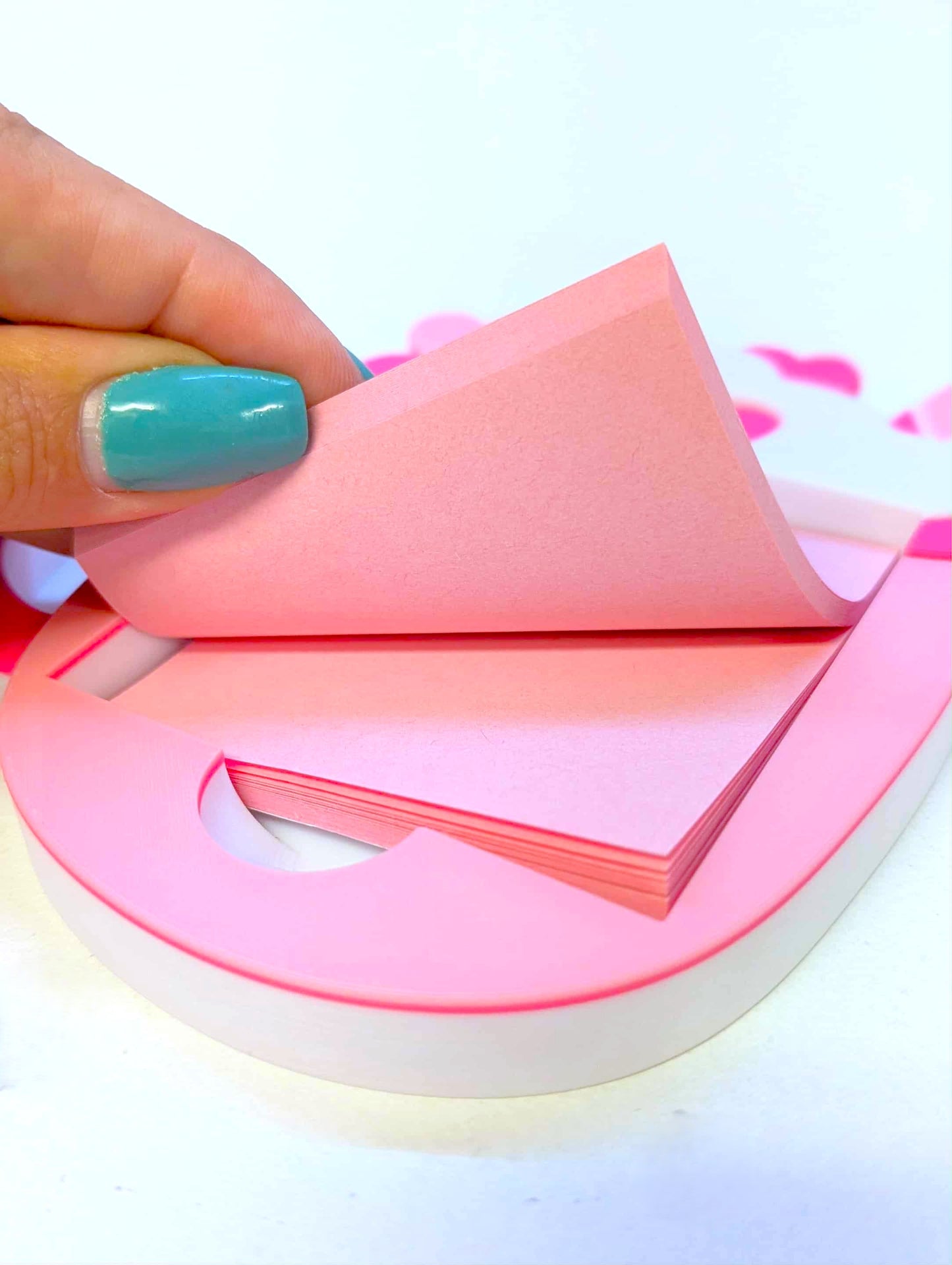 Cute Coffee Sticky Note Holder - STL & 3MF - Digital Download