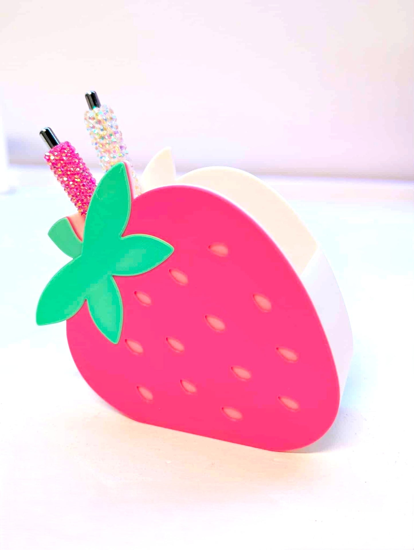 Digital Download - Strawberry Pen Holder STL & 3MF File