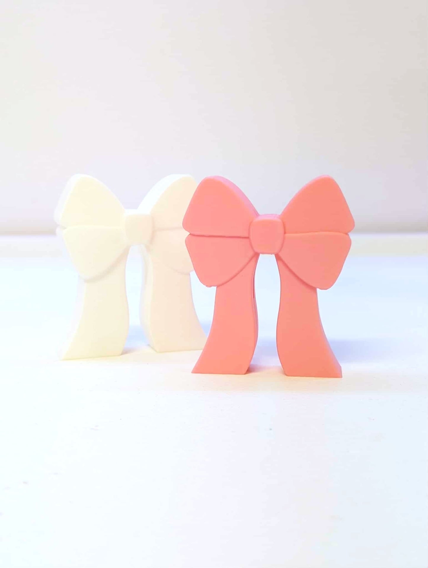 Coquette Bow Paper Clip Holder/Display 3D Print File (STL & 3MF Digital Download)