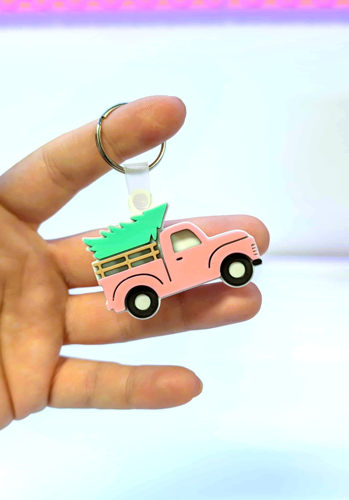 Farm Truck NFC Keychain STL/3MF Digital File Download