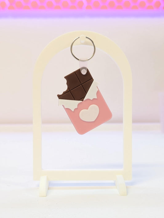 Digital Download - Cute Chocolate Bar NFC Keychain