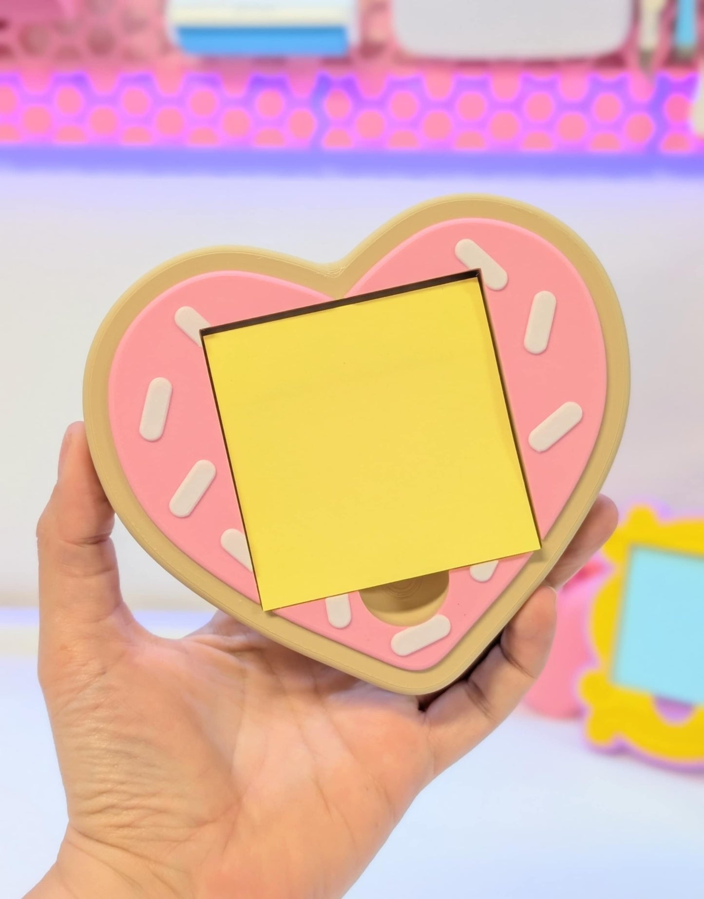 Sugar Cookie Sticky Note Holder - STL & 3MF - Digital Download