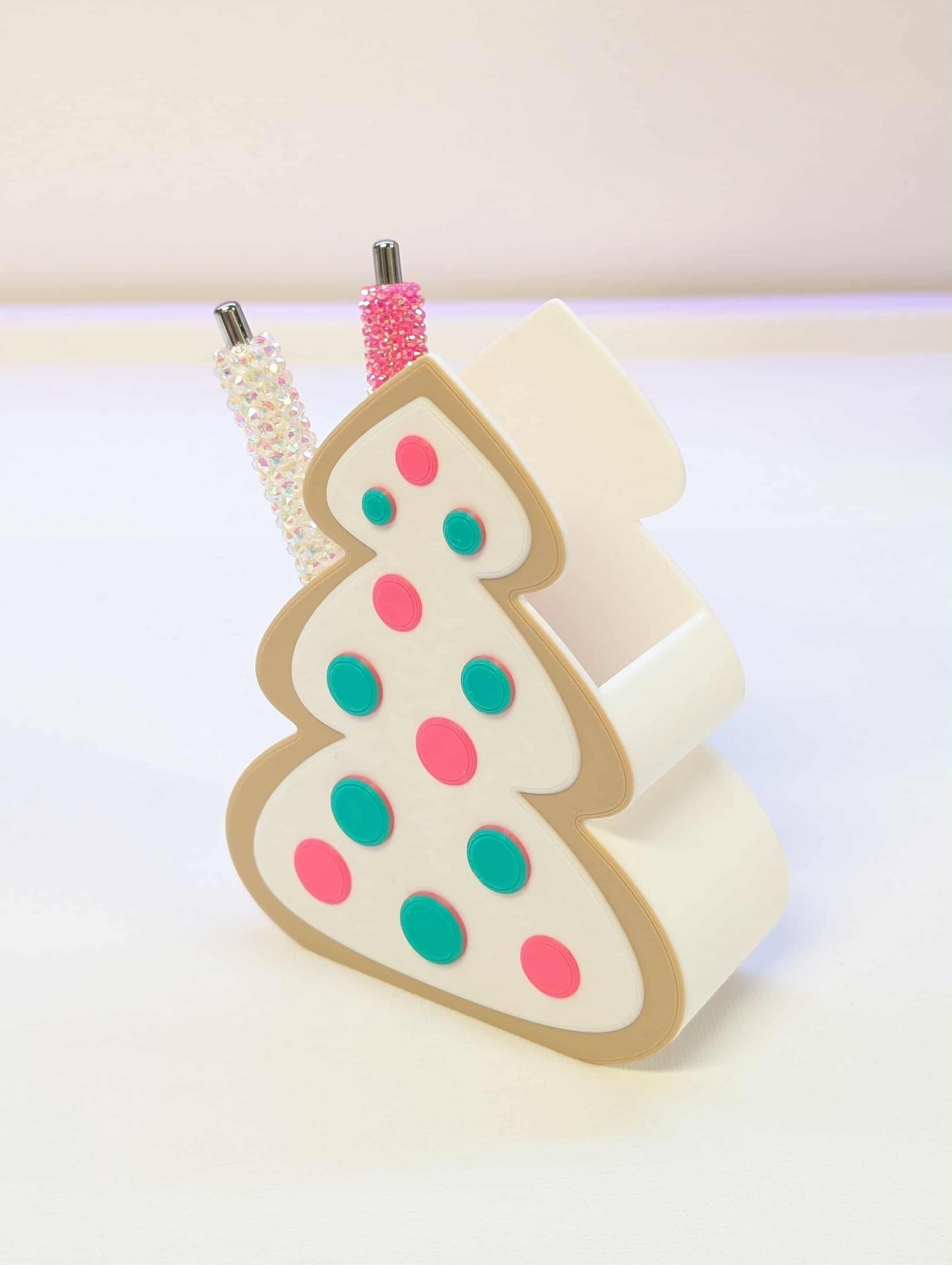 Christmas Cookie Tree Pen Holder: 3D Print STL & 3MF File (Digital Download)