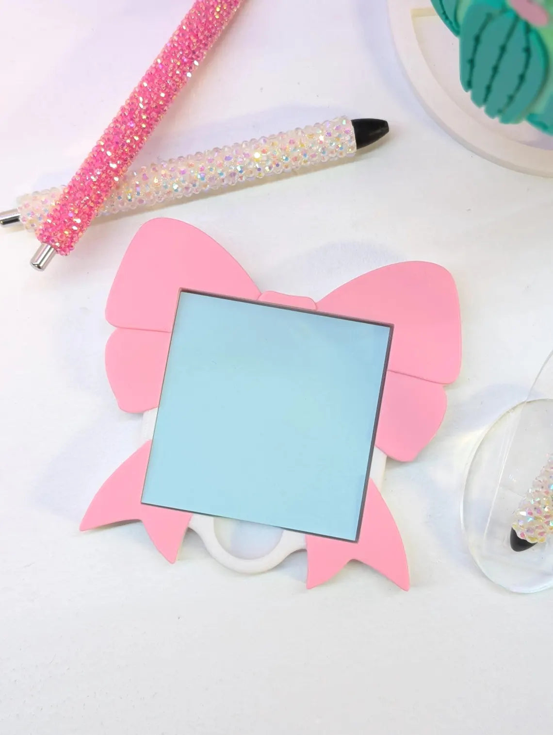 Bow Sticky Note Holder - STL & 3MF - Digital Download